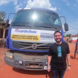 Deputado Ricardo Rios garante asfaltamento em Vitória do Mearim