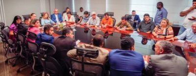 Presidente Iracema Vale recebe comitiva de vereadores da Baixada para discutir melhorias na MA-014