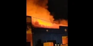 Incêndio destrói prédios no centro de São Luís