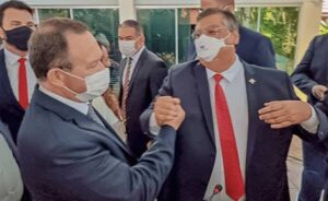 Reunião termina com a escolha pessoal de Flávio por Brandão e sem o apoio da maioria dos líderes partidários