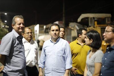 Em vistoria, Edivaldo confirma para sexta-feira (27) início do asfaltamento na Av. Guajajaras