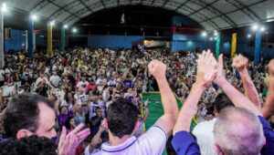 Maura Jorge reúne multidão em ato que marcou lançamento da pré-candidatura de Hildo Rocha a deputado federal