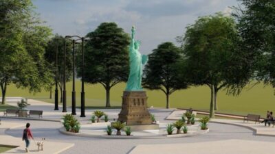 Carlos Brandão anuncia revitalização da praça central e réplica da Estátua da Liberdade para a cidade de Nova Iorque