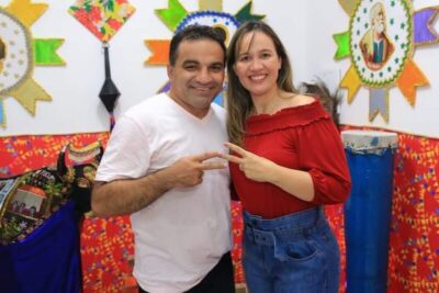 Josimar e Detinha participam de inauguração da Secretaria de Cultura em Vitória do Mearim