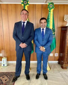 Em Brasília, Josimar se reúne com presidente Jair Bolsonaro