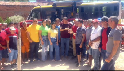 Sebastião Costa entrega Patrulha Mecanizada a comunidade Santo Antônio do Aprigio