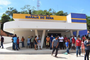 Prefeito Lindomar Araújo e deputado Hildo Rocha inauguram mercado público e pontes, em Marajá do Sena