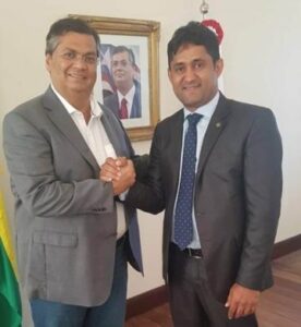 VÍDEO! Flávio Dino diz que população deve “eleger Toca Serra para a Prefeitura de Pedro do Rosário”