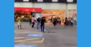 Assalto em frente ao Shopping da Ilha gera pânico em clientes
