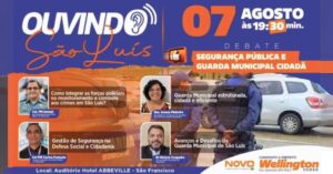 Deputado do Novo promoverá debate sobre segurança em SLZ
