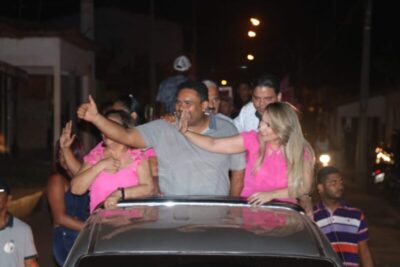 Grande carreata marca inauguração do comitê de Dr. Thaíza, em Bom Jardim