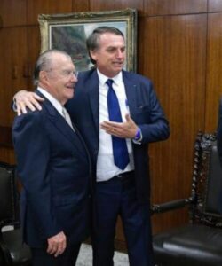 Bolsonaro despreza Sarney