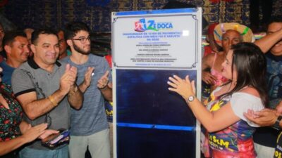 Em Zé Doca, Josimar Maranhãozinho participa de inaugurações e prestigia bloco carnavalesco