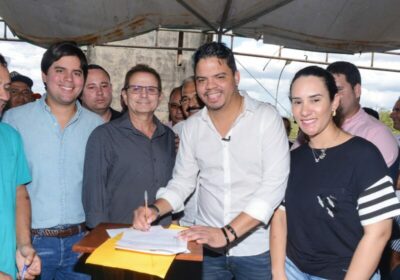 Em momento histórico, deputados, prefeito, vereadores e DNOCS lançam obras de revitalização da barragem do Pericumã em Pinheiro