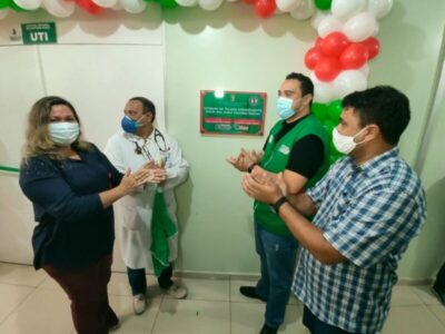 Combate ao Covid-19: Pinheiro recebe 5 leitos de UTI e mais 13 leitos equipados com respiradores