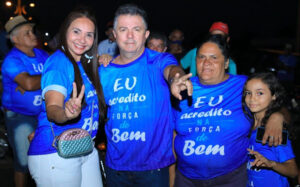 Nicodemos Ferreira promove a inauguração do comitê de seu grupo com a maior carreata da história de São Domingos do Azeitão
