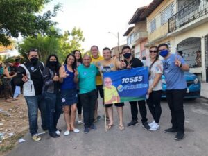 Genival Alves recebe apoio das mulheres de São Luís e realiza grande caminhada no Turu