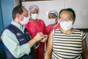 Comunidade quilombola recebe vacina contra a Covid-19 em São José de Ribamar