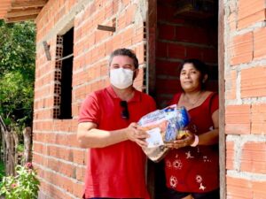 Jowberth Alves coordena entrega de cestas básicas e kits de higiene em São Bernardo