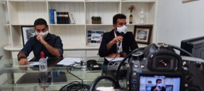 Prefeitura de Ribamar faz balanço de infraestrutura dos 150 dias em transmissão ao vivo