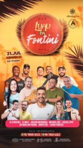 Sábado tem Luau da Fontini no Araçagy