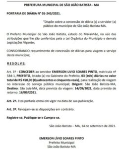 Mecinho se aproveita de diárias para passear na capital, fazendo participações em casamentos de parentes