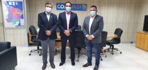 Em Brasília, Rodrigues Neto se reúne com Presidente da Codevasf e garante recurso para conclusão da ponte sobre o Rio Munim