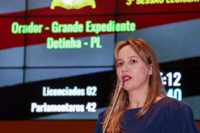 Em desabafo, deputada estadual Detinha questiona na tribuna o silêncio da ALEMA na operação ilegal realizada pelo GAEGO