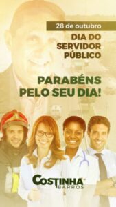 Olinda Nova: Costinha Barros, parabeniza todos os servidores públicos Olindese