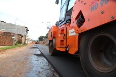 Cidade em Obras: Prefeitura leva asfalto ao Jardim Tropical em São José de Ribamar