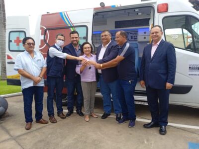Veja Agora: Fábio Macedo contempla Nova Olinda do Maranhão com ambulância