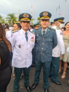 Coronel Abrantes e  Subtenente Reginaldo ambos de Guimarães, são promovidos na Polícia Militar