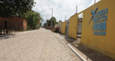 Ribamar Cidade em Obras entrega pavimentação e inicia construção de escola