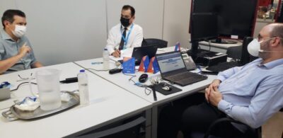 JOÃO MARCELO VAI À SUPERINTENDÊNCIA DA CAIXA EM BUSCA DE RECURSOS PARA OS MUNICÍPIOS MARANHENSES