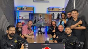 Nonato Oliveira e toda equipe da Barbearia do Chefe participam do Xeque Mate Cast