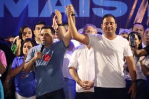 Josimar mostra força política e reúne multidão em Zé Doca durante ato com Weverton