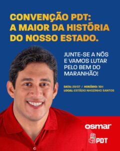 Osmar Filho convida maranhenses para Mega Convenção Partidária