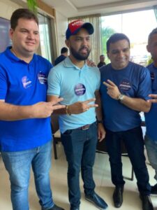 Prefeito de Palmerândia anuncia apoio a Josimar e João Batista Segundo em evento em Pinheiro
