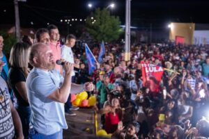 Othelino participa de comício em São Félix de Balsas no primeiro dia de campanha