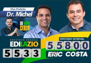 Vice-prefeito de Santa Filomena, Dr. Michel, declara apoio a Eric Costa