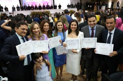 Primeiro casal de deputado federal eleito no Brasil é diplomado no Maranhão
