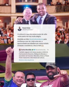 Paulo Victor reassume Secretaria de Estado da Cultura