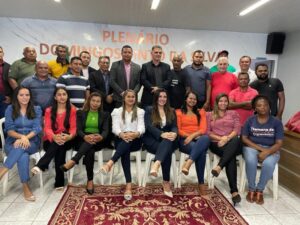 Fabiana Mendes participa da abertura dos trabalhos legislativos do biênio 2023-2024 de Presidente Vargas