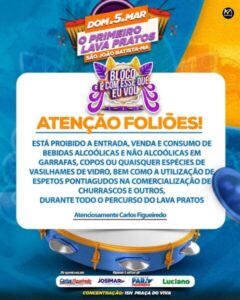 Grande Lava Pratos de São João Batista promete animar a cidade