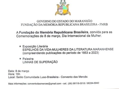 Fundação da Memória Republicana vai realizar homenagem ao Dia da Mulher