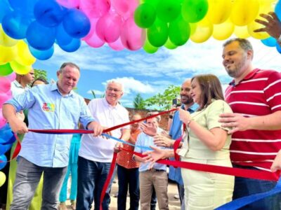 Governador Carlos Brandão realiza inaugurações e faz anúncios de novas obras em sua querida Colinas