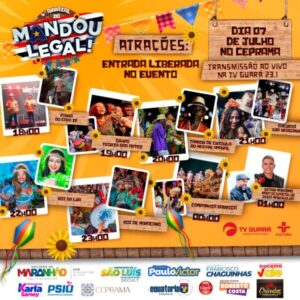 Arraial do Mandou Legal retorna em 2023 com programação especial no Ceprama