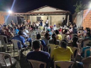Deputado Rafael presta contas do mandato na Vila Cícero Ferraz, em Timon