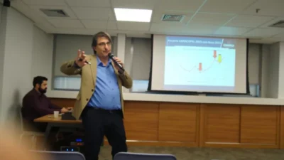 Candidato do CREA-MA Destaca Importância de Profissionais Qualificados em Workshop com Grandes Empresas de Telecomunicações