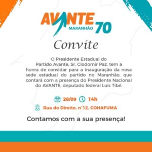 Inauguração da nova sede do AVANTE Maranhão